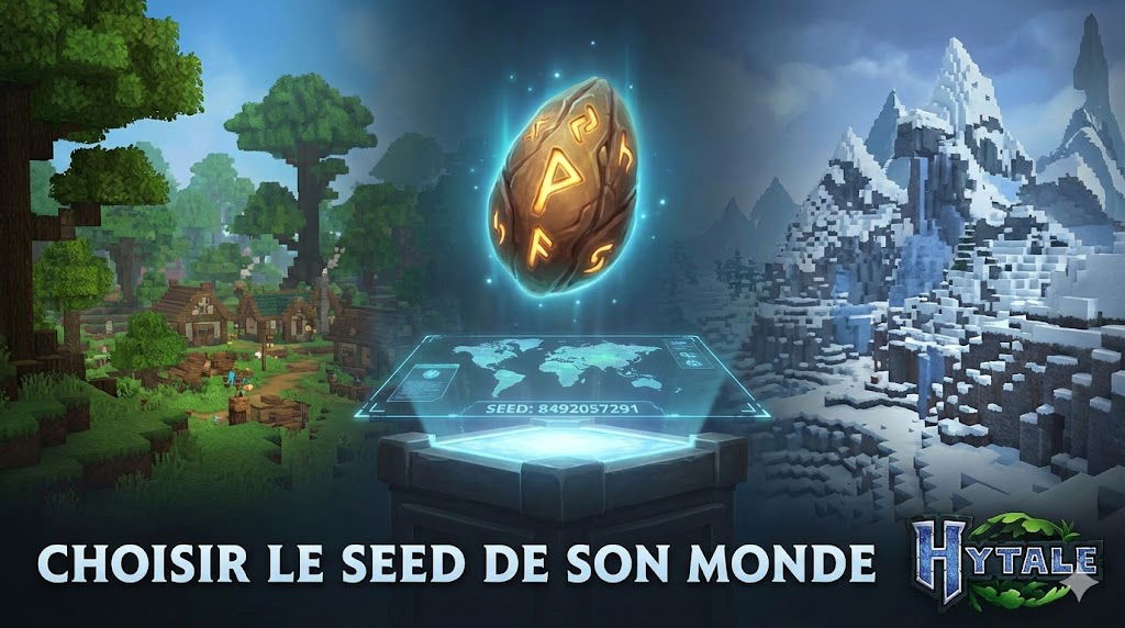 Выбор сида для вашего мира в Hytale