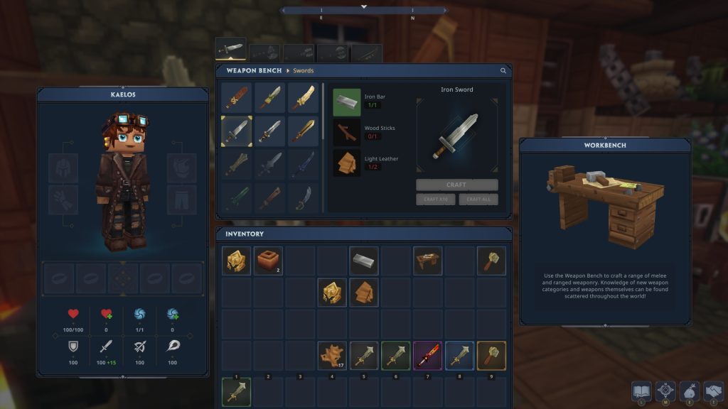 Интерфейс и управление в Hytale